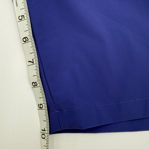 Greyson Performance Purple Golf Shorts Mens 38 10” Inseam Chino Stretch Logo - Picture 9 of 15